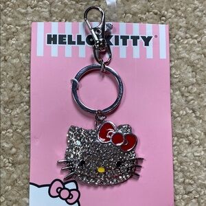 Hello Kitty Rhinestone Keychain